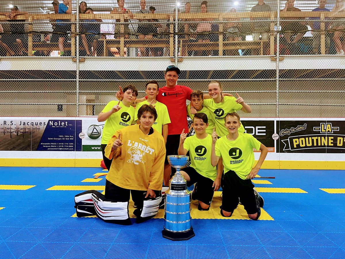 Une belle fin de saison pour les juniors de DekHockey Saint-Georges