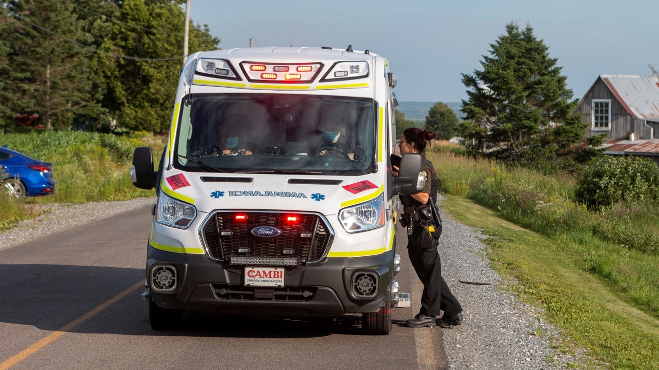 Un motocycliste de 10 ans blessé légèrement