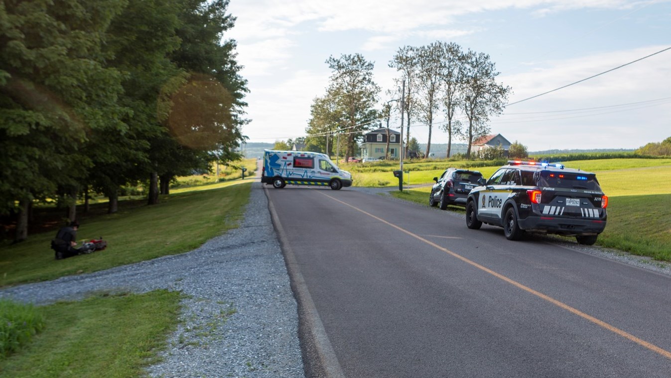 Un motocycliste de 10 ans blessé légèrement