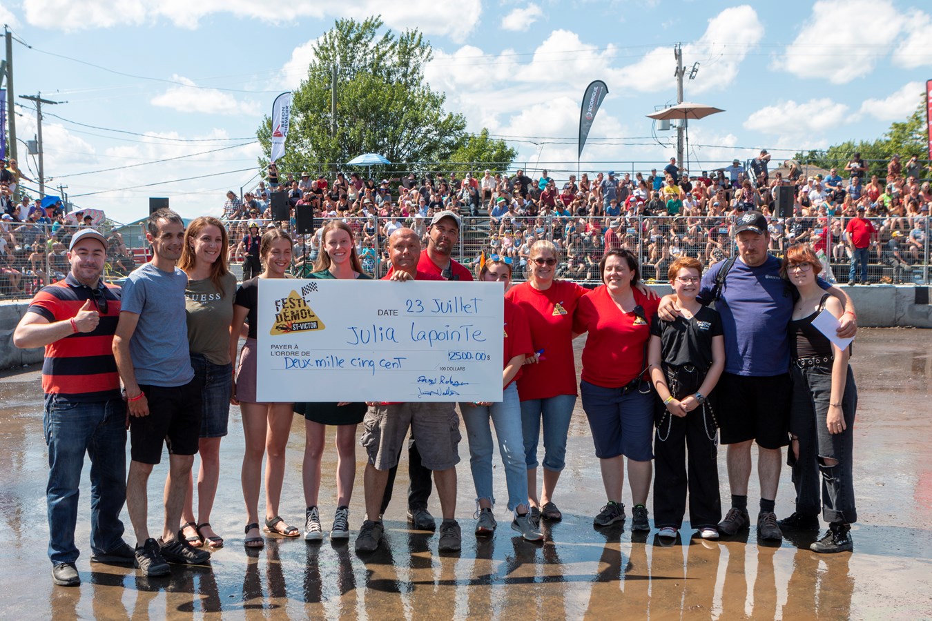 Une belle réussite pour le retour du Festi-Démol de Saint-Victor