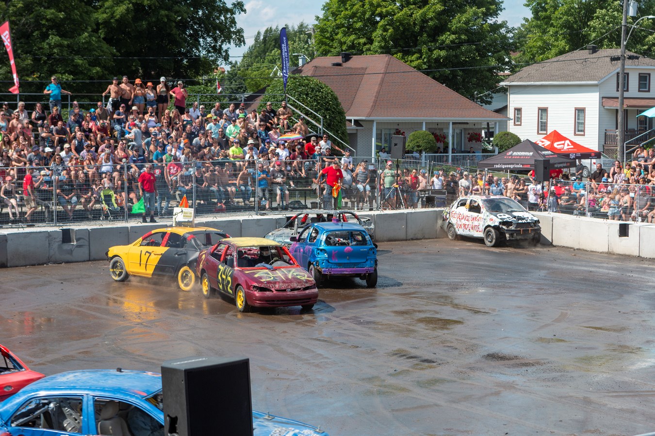 Une belle réussite pour le retour du Festi-Démol de Saint-Victor