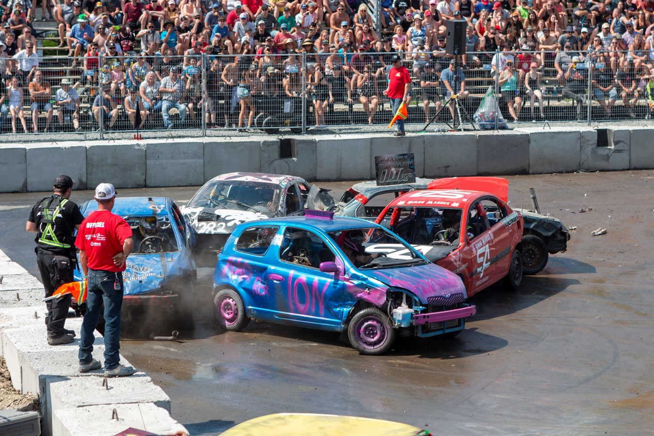 Une belle réussite pour le retour du Festi-Démol de Saint-Victor