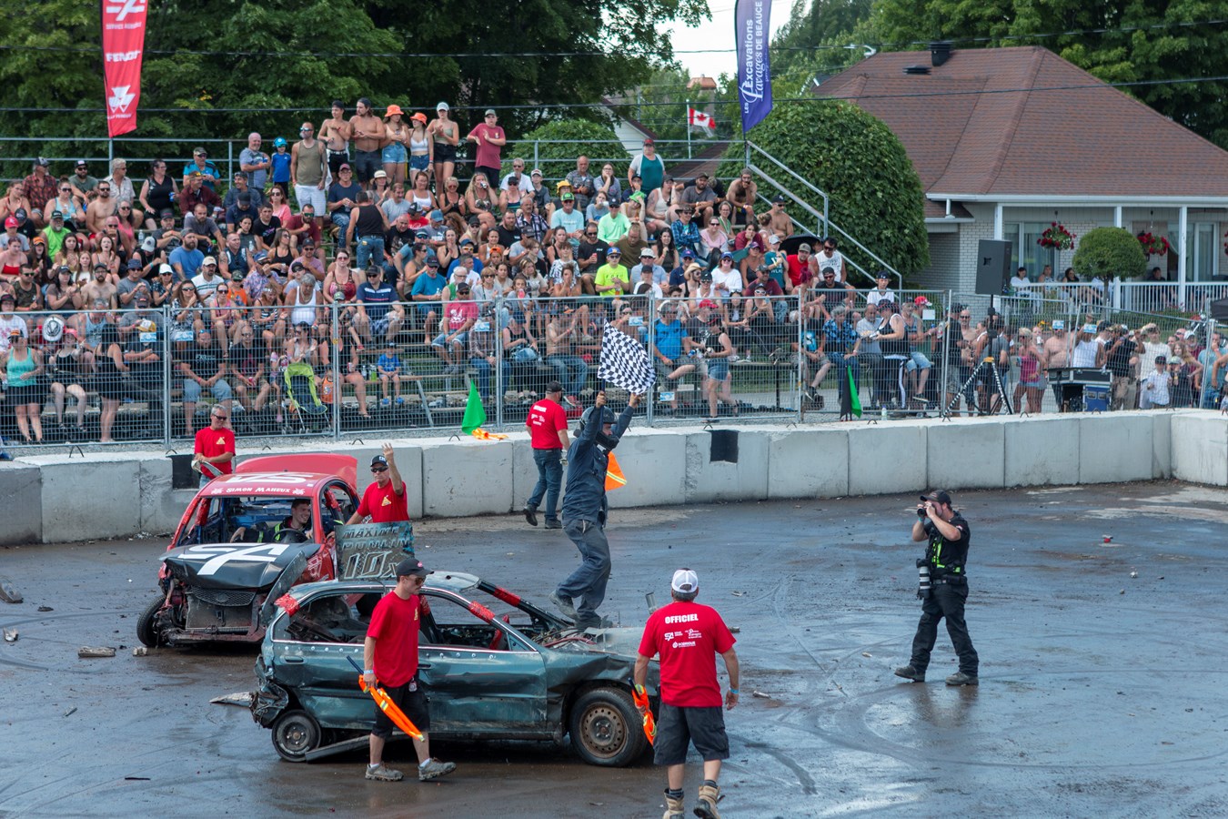 Une belle réussite pour le retour du Festi-Démol de Saint-Victor