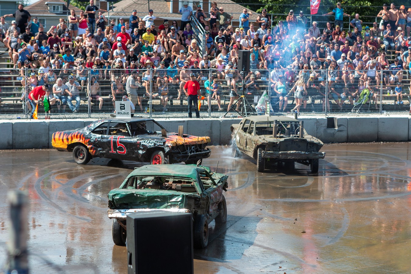 Une belle réussite pour le retour du Festi-Démol de Saint-Victor