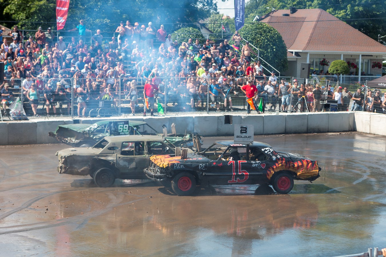 Une belle réussite pour le retour du Festi-Démol de Saint-Victor