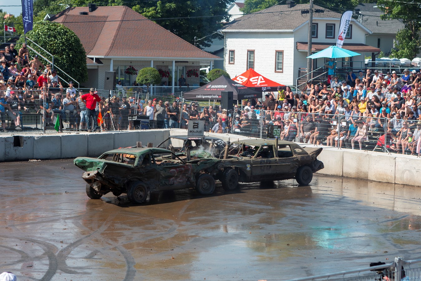 Une belle réussite pour le retour du Festi-Démol de Saint-Victor