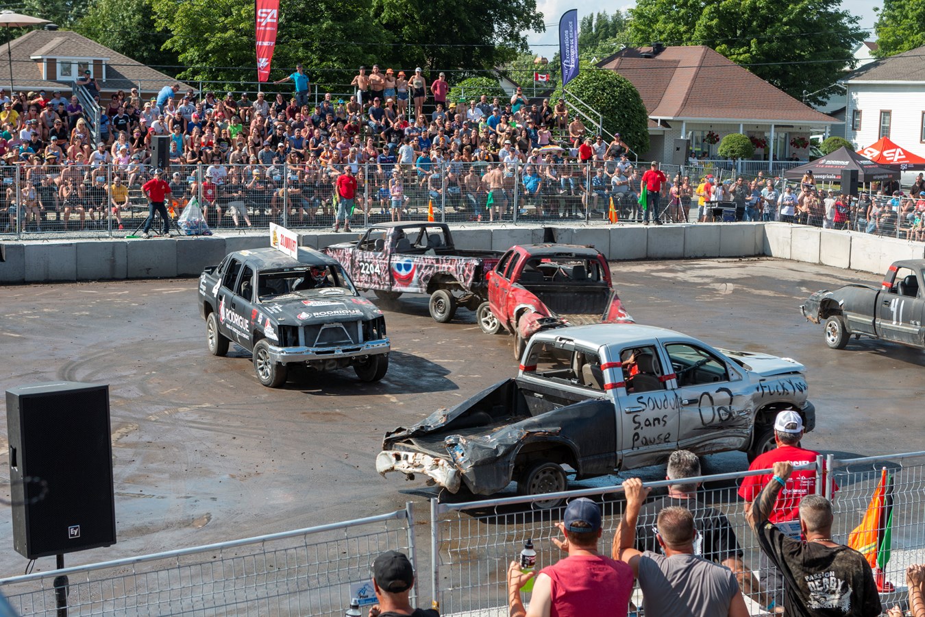Une belle réussite pour le retour du Festi-Démol de Saint-Victor