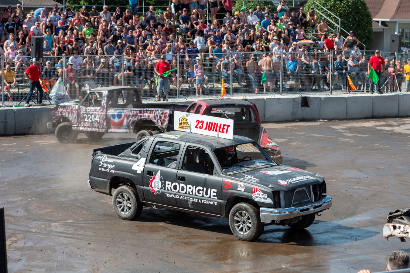 Une belle réussite pour le retour du Festi-Démol de Saint-Victor