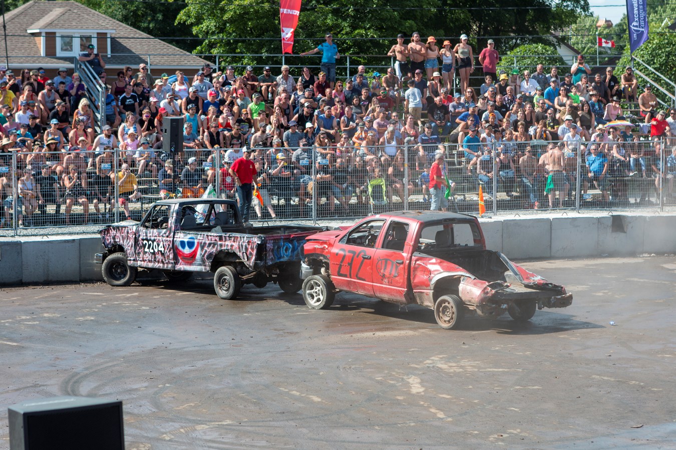 Une belle réussite pour le retour du Festi-Démol de Saint-Victor