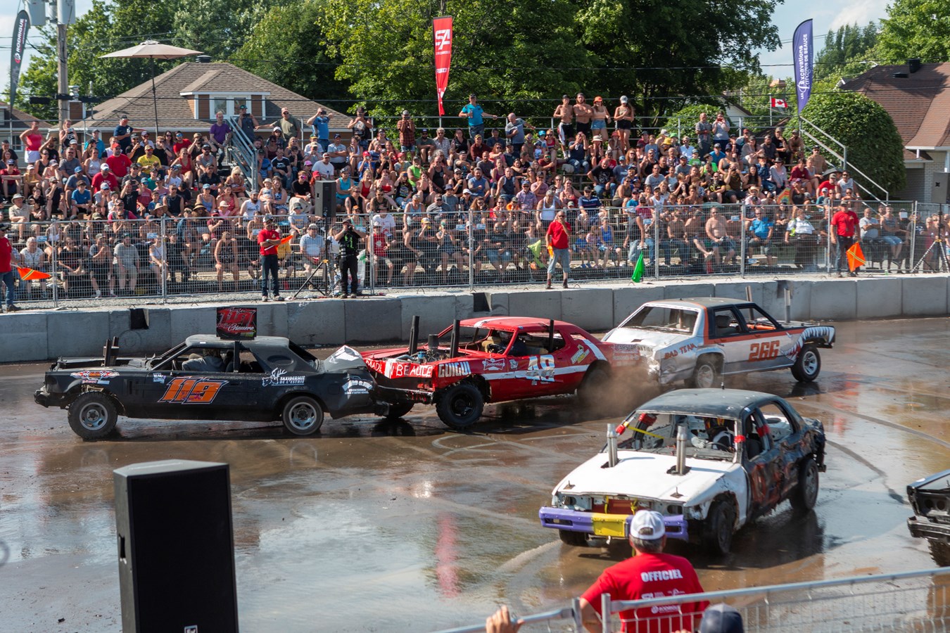 Une belle réussite pour le retour du Festi-Démol de Saint-Victor