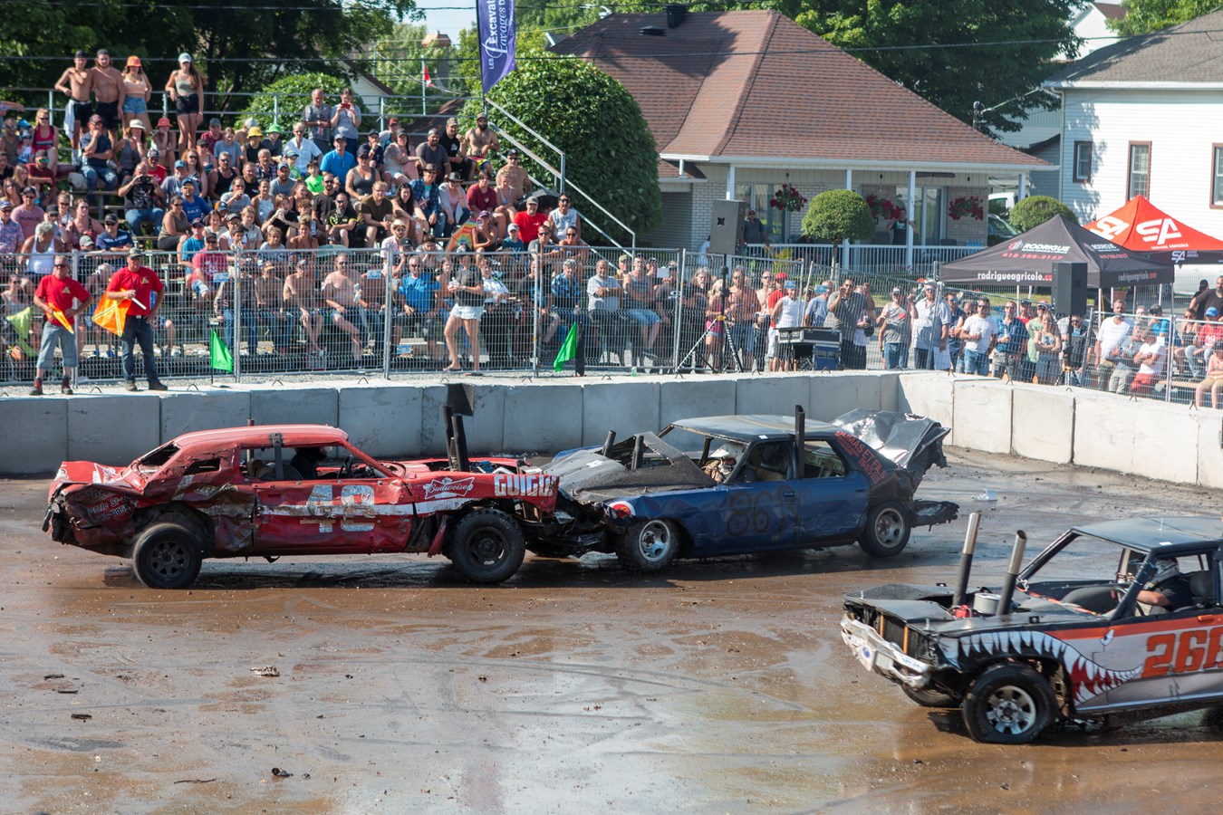 Une belle réussite pour le retour du Festi-Démol de Saint-Victor