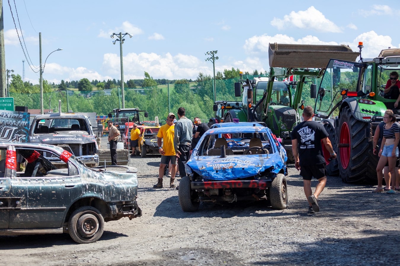 Une belle réussite pour le retour du Festi-Démol de Saint-Victor