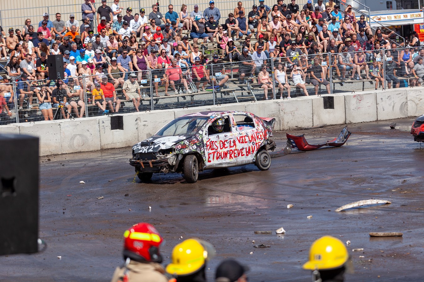 Une belle réussite pour le retour du Festi-Démol de Saint-Victor