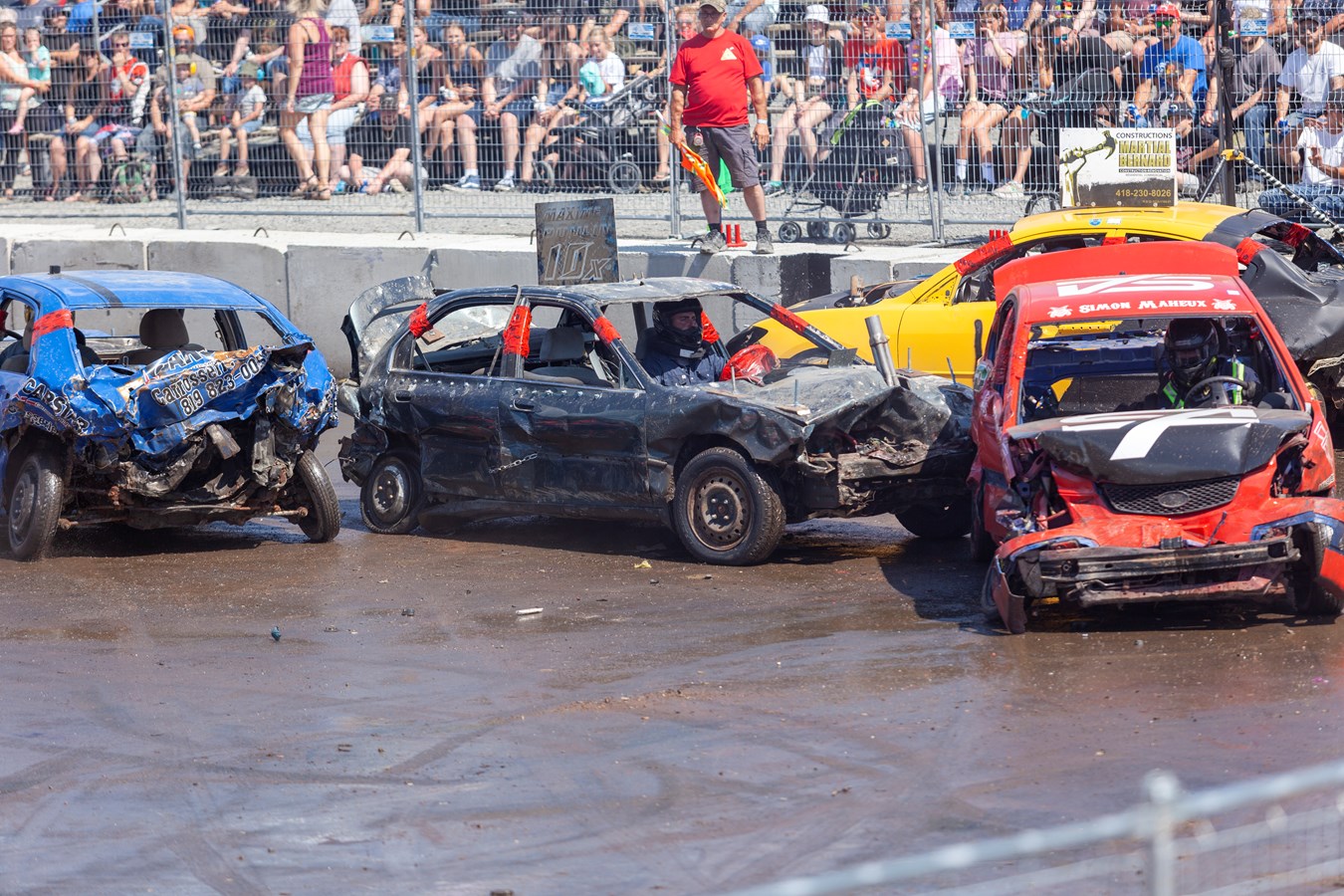 Une belle réussite pour le retour du Festi-Démol de Saint-Victor