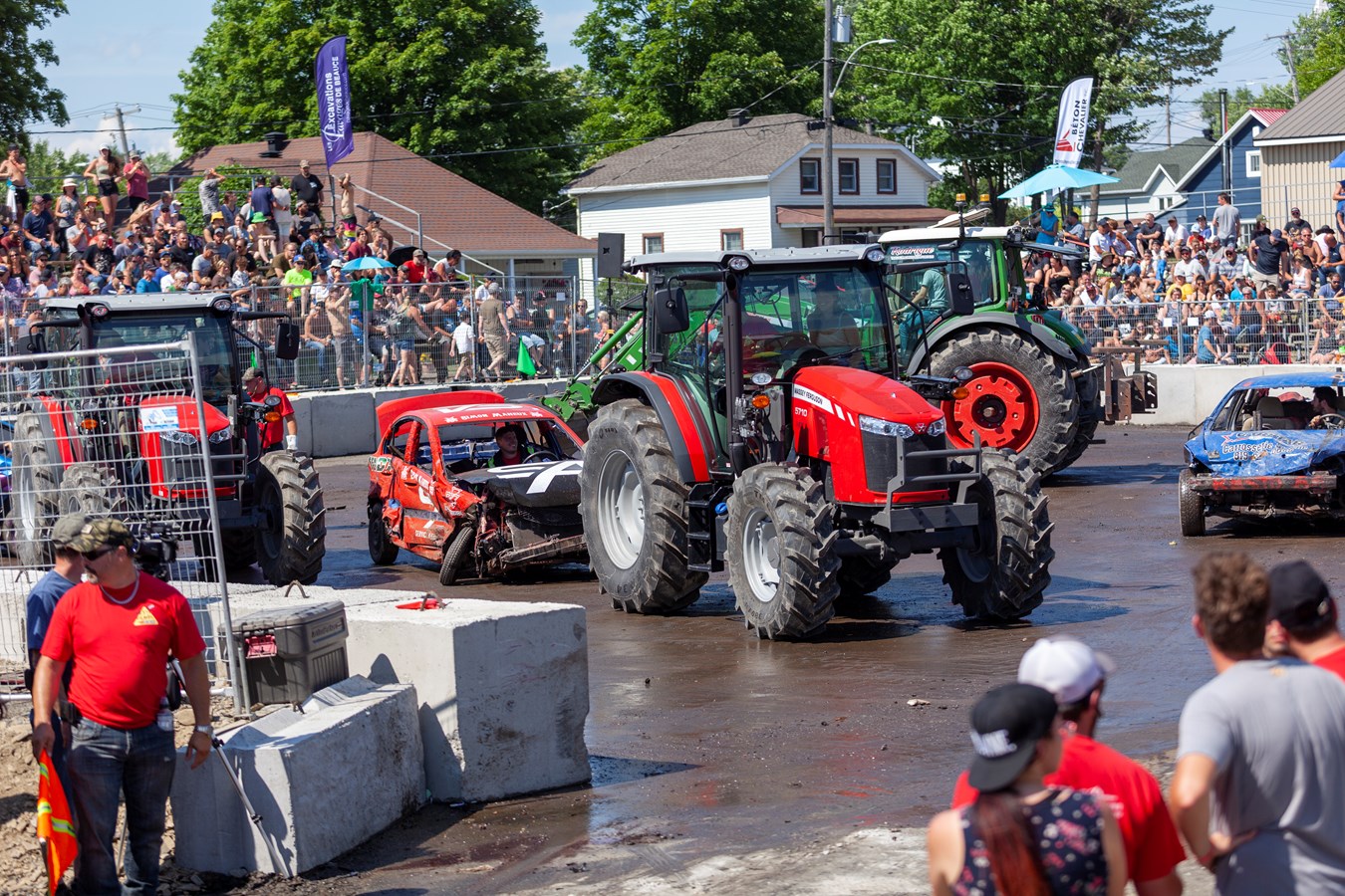 Une belle réussite pour le retour du Festi-Démol de Saint-Victor