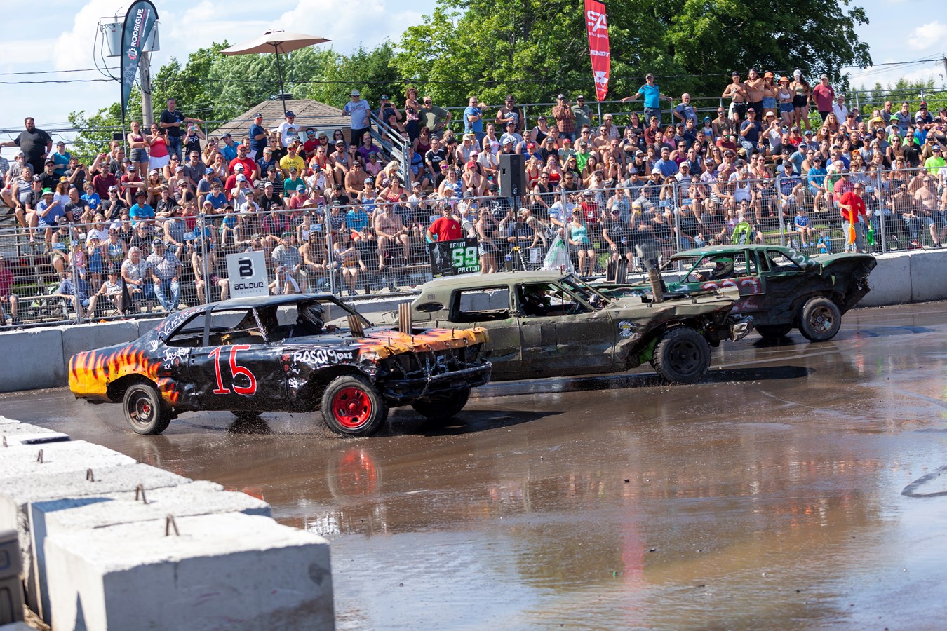 Une belle réussite pour le retour du Festi-Démol de Saint-Victor