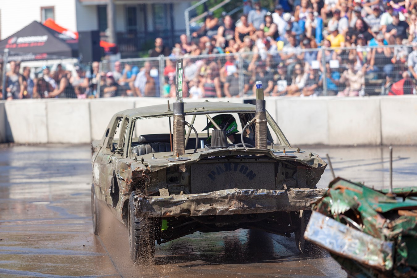 Une belle réussite pour le retour du Festi-Démol de Saint-Victor