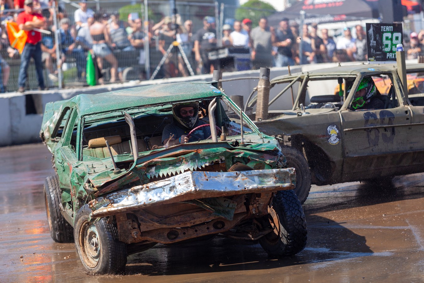 Une belle réussite pour le retour du Festi-Démol de Saint-Victor