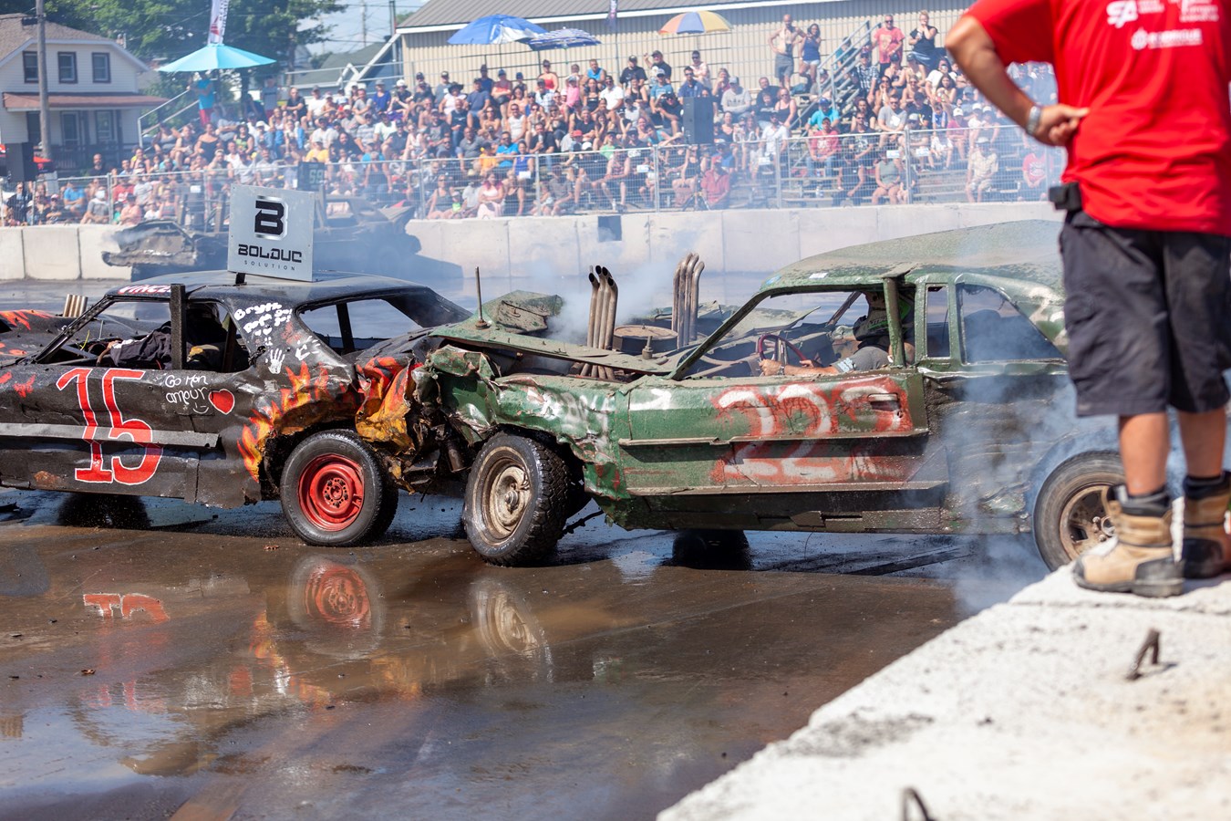 Une belle réussite pour le retour du Festi-Démol de Saint-Victor