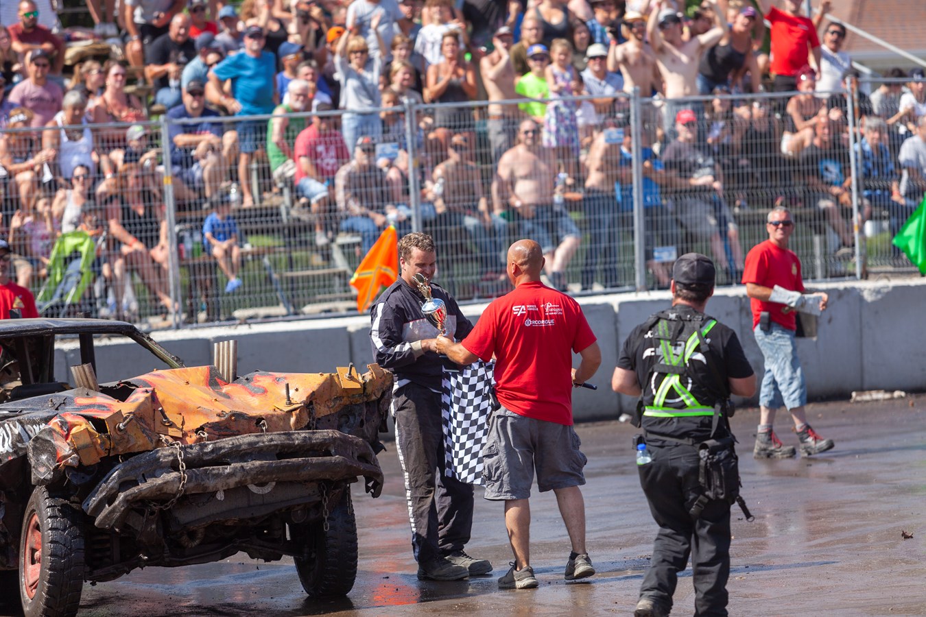 Une belle réussite pour le retour du Festi-Démol de Saint-Victor