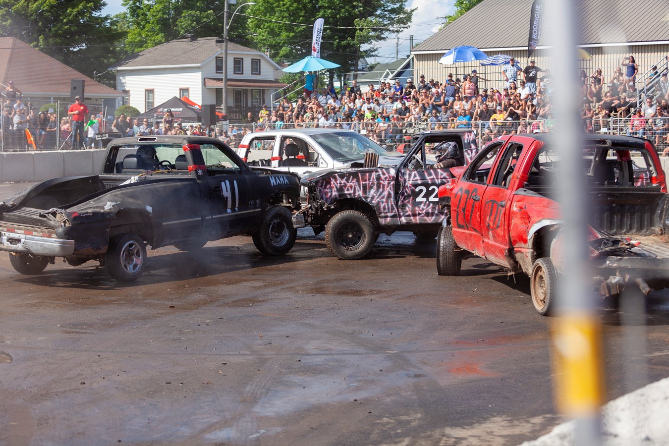 Une belle réussite pour le retour du Festi-Démol de Saint-Victor
