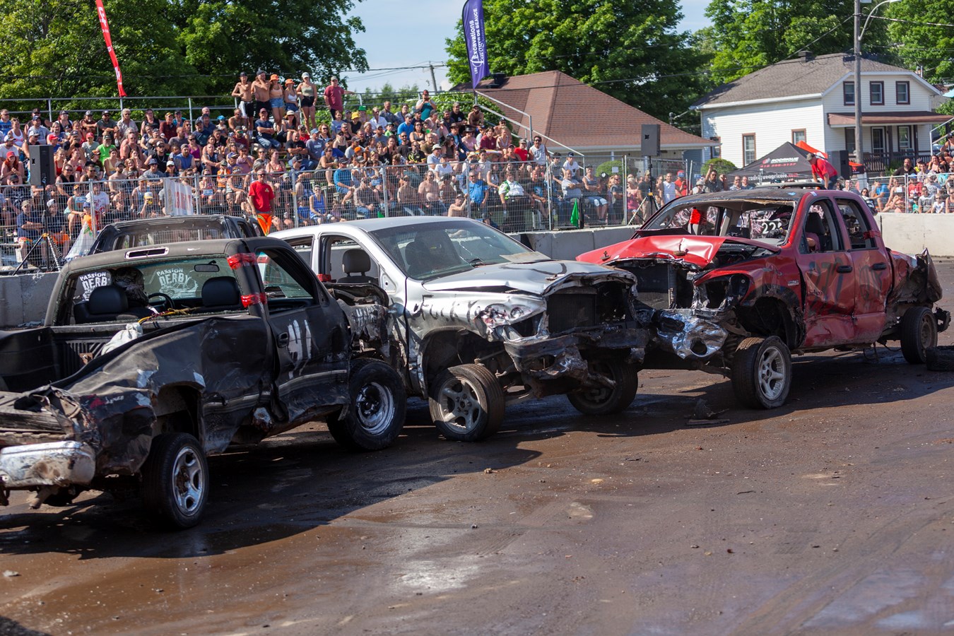 Une belle réussite pour le retour du Festi-Démol de Saint-Victor