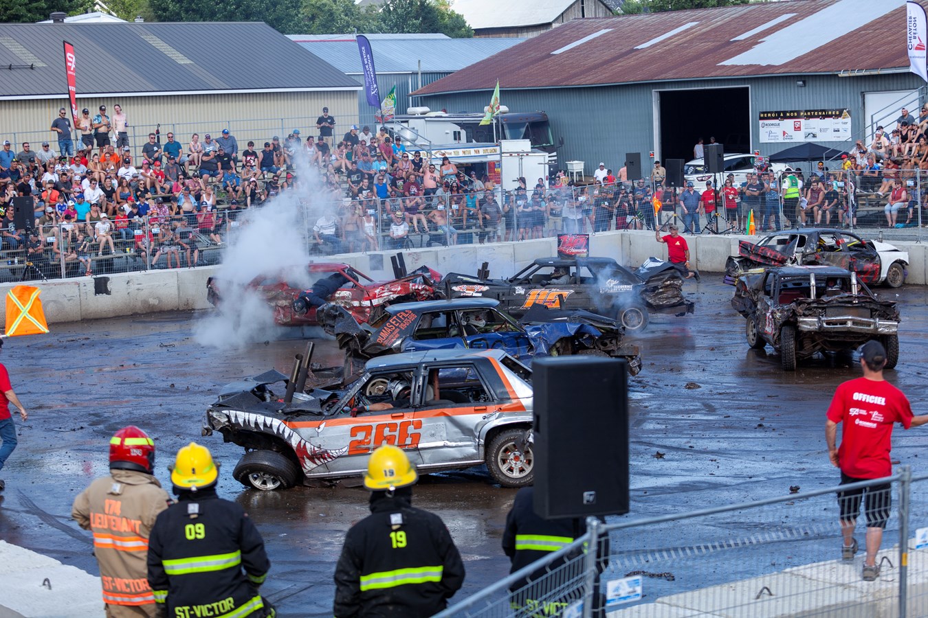 Une belle réussite pour le retour du Festi-Démol de Saint-Victor
