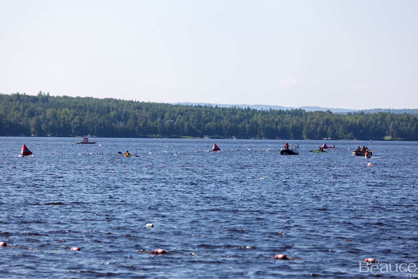 Près de 230 participants au deuxième triathlon Abénaquis