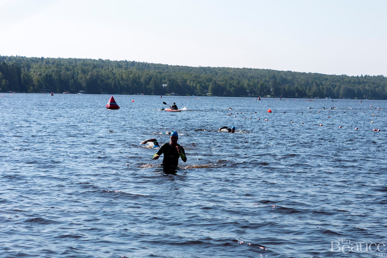Près de 230 participants au deuxième triathlon Abénaquis