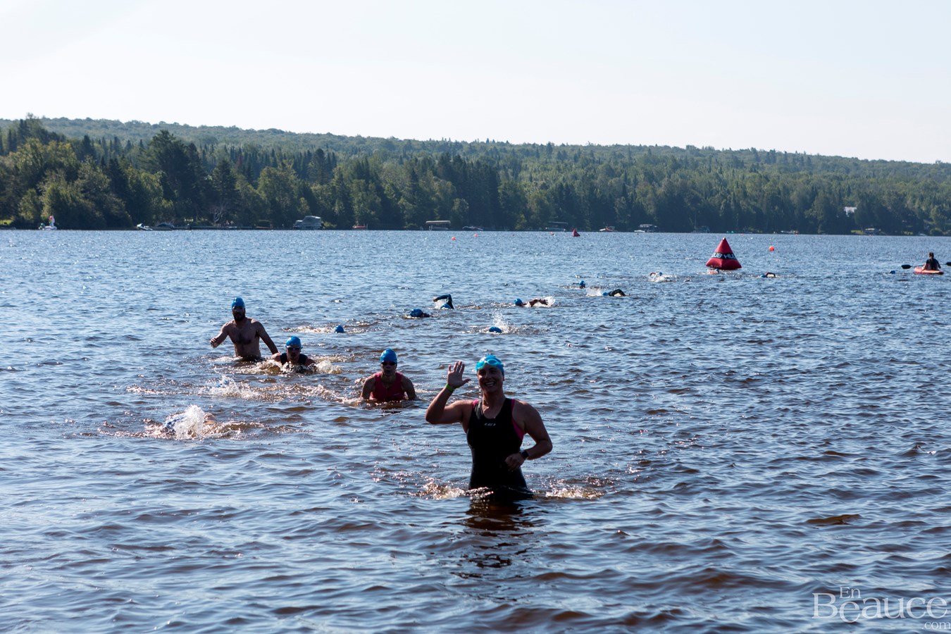 Près de 230 participants au deuxième triathlon Abénaquis