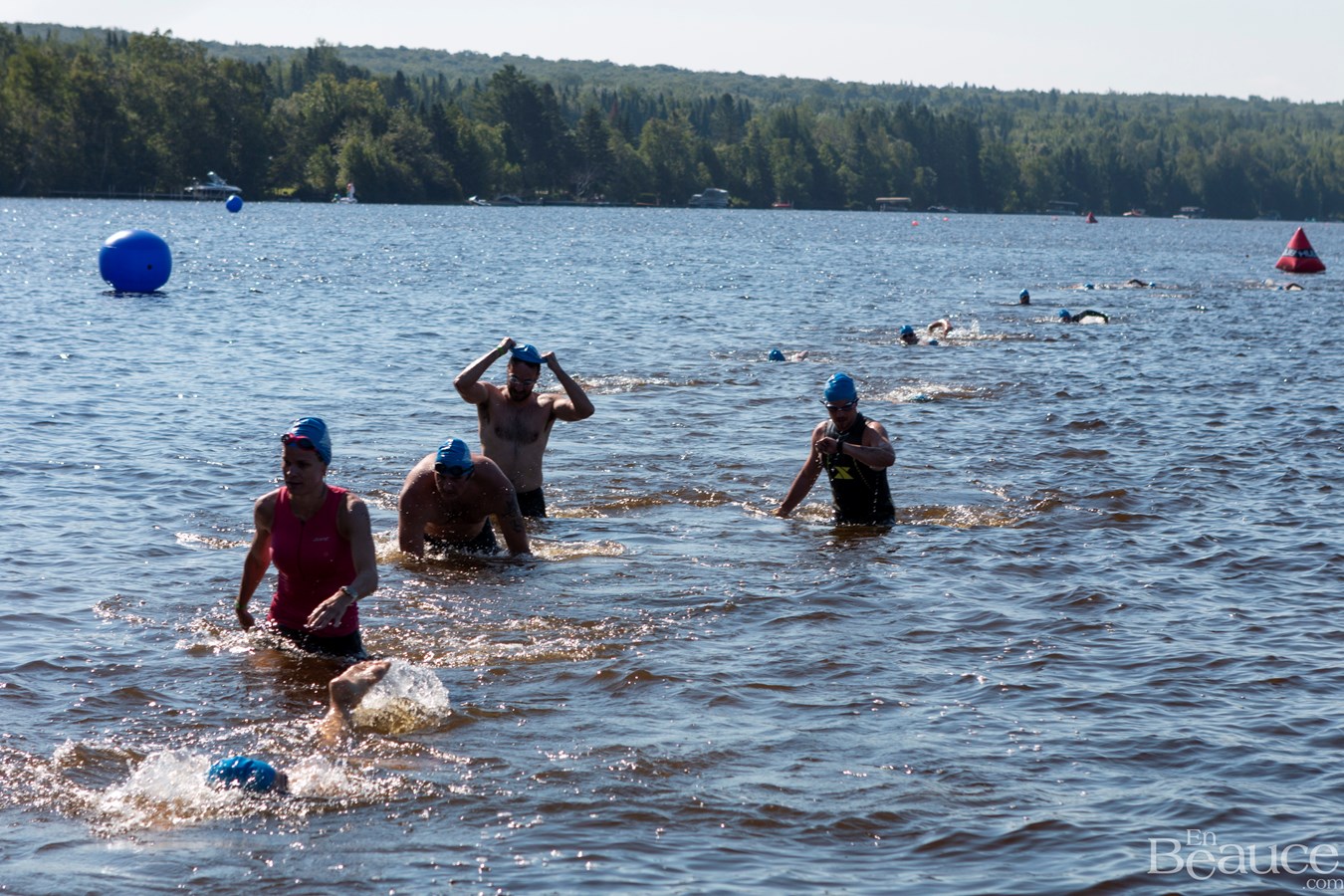 Près de 230 participants au deuxième triathlon Abénaquis