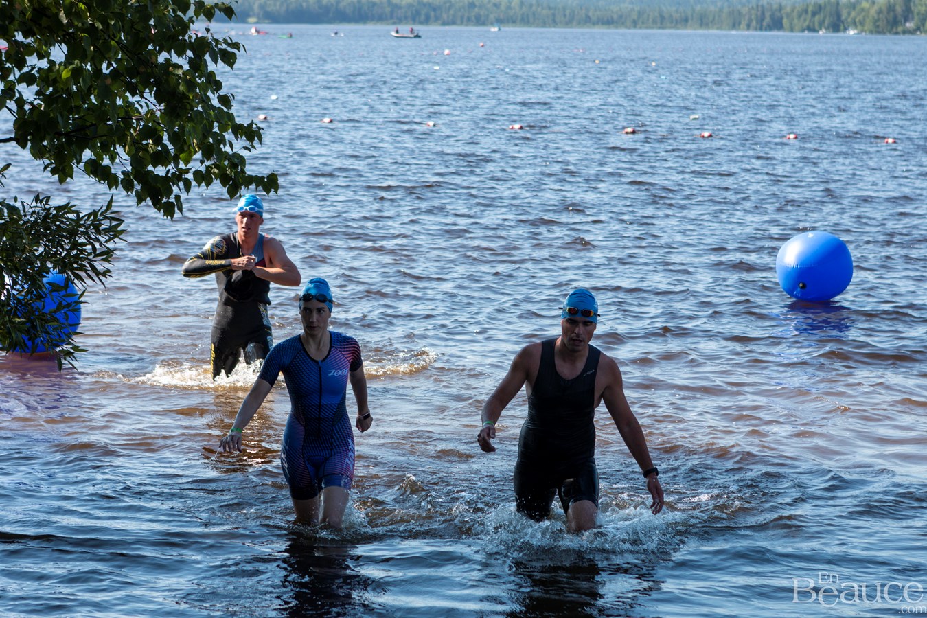 Près de 230 participants au deuxième triathlon Abénaquis