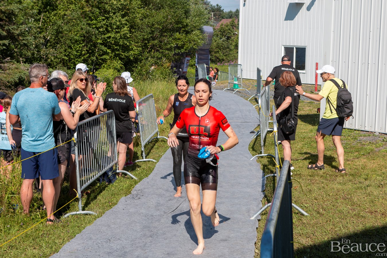 Près de 230 participants au deuxième triathlon Abénaquis