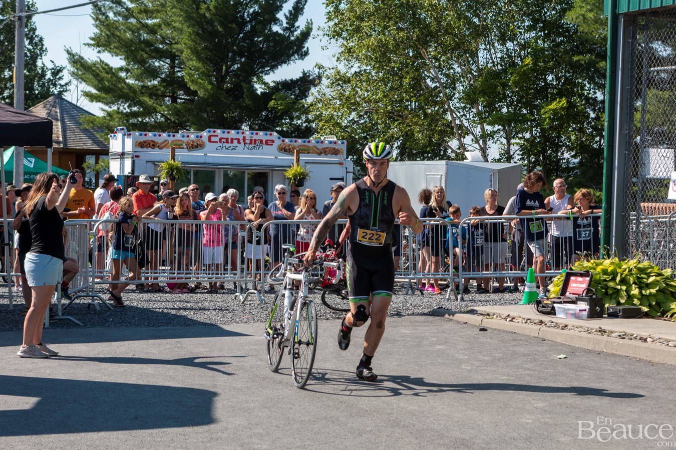 Près de 230 participants au deuxième triathlon Abénaquis