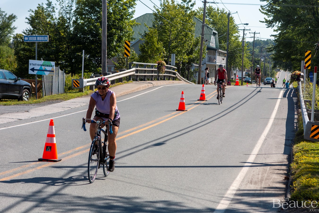 Près de 230 participants au deuxième triathlon Abénaquis