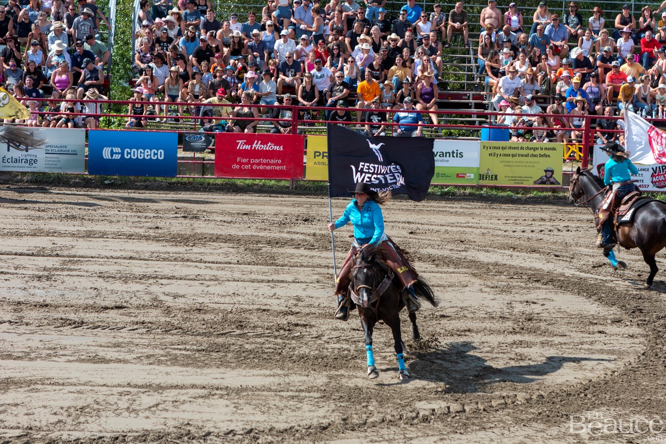 Un dernier rodéo enlevant pour les 43e Festivités Western de Saint-Victor