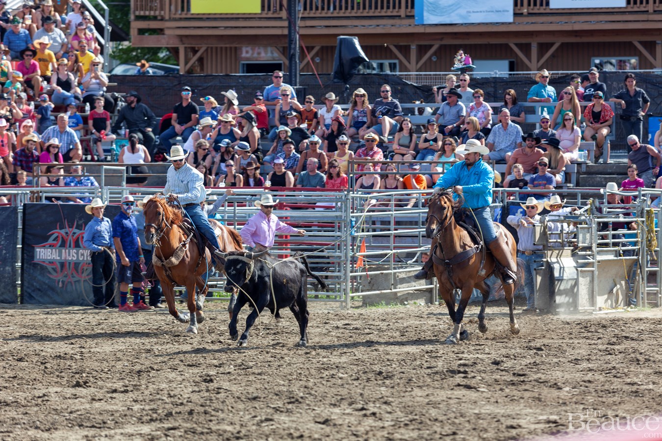 Un dernier rodéo enlevant pour les 43e Festivités Western de Saint-Victor