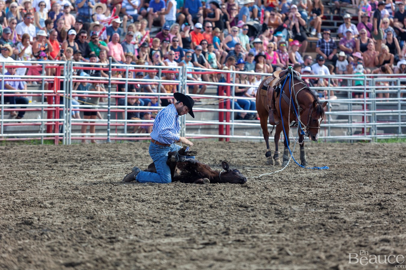Un dernier rodéo enlevant pour les 43e Festivités Western de Saint-Victor
