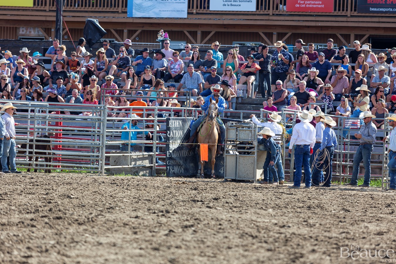 Un dernier rodéo enlevant pour les 43e Festivités Western de Saint-Victor