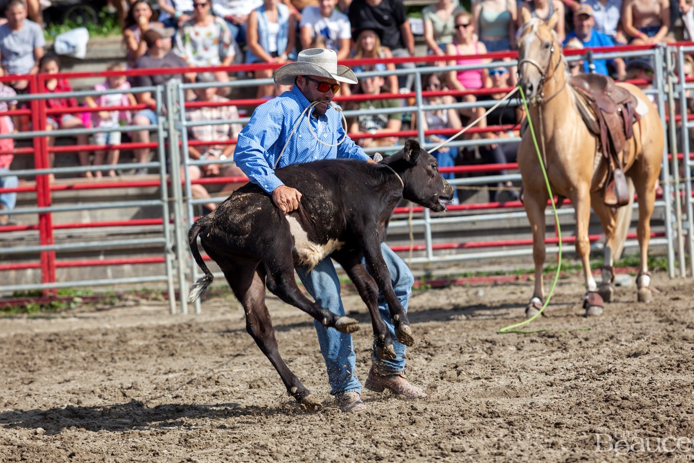 Un dernier rodéo enlevant pour les 43e Festivités Western de Saint-Victor