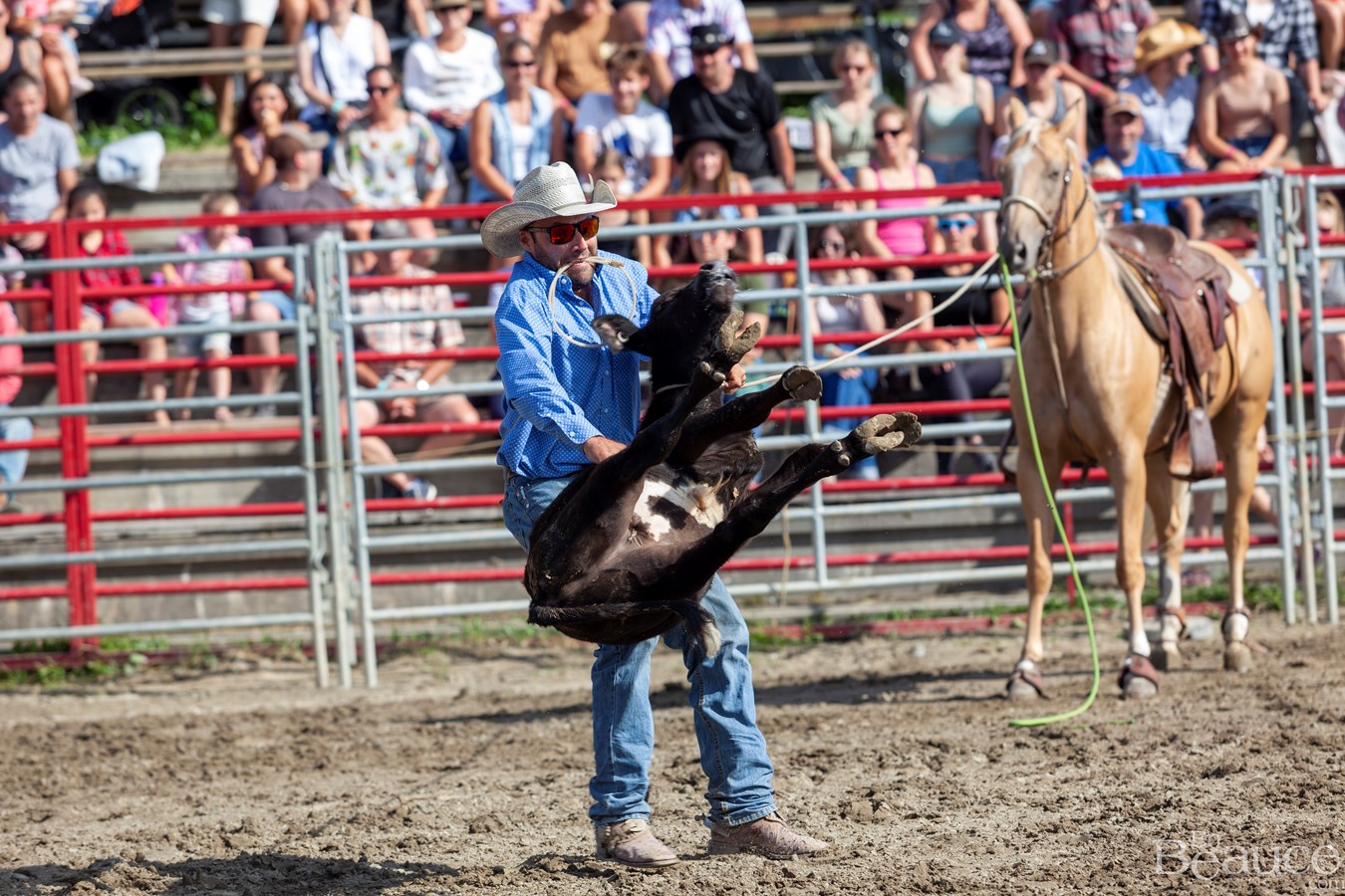 Un dernier rodéo enlevant pour les 43e Festivités Western de Saint-Victor