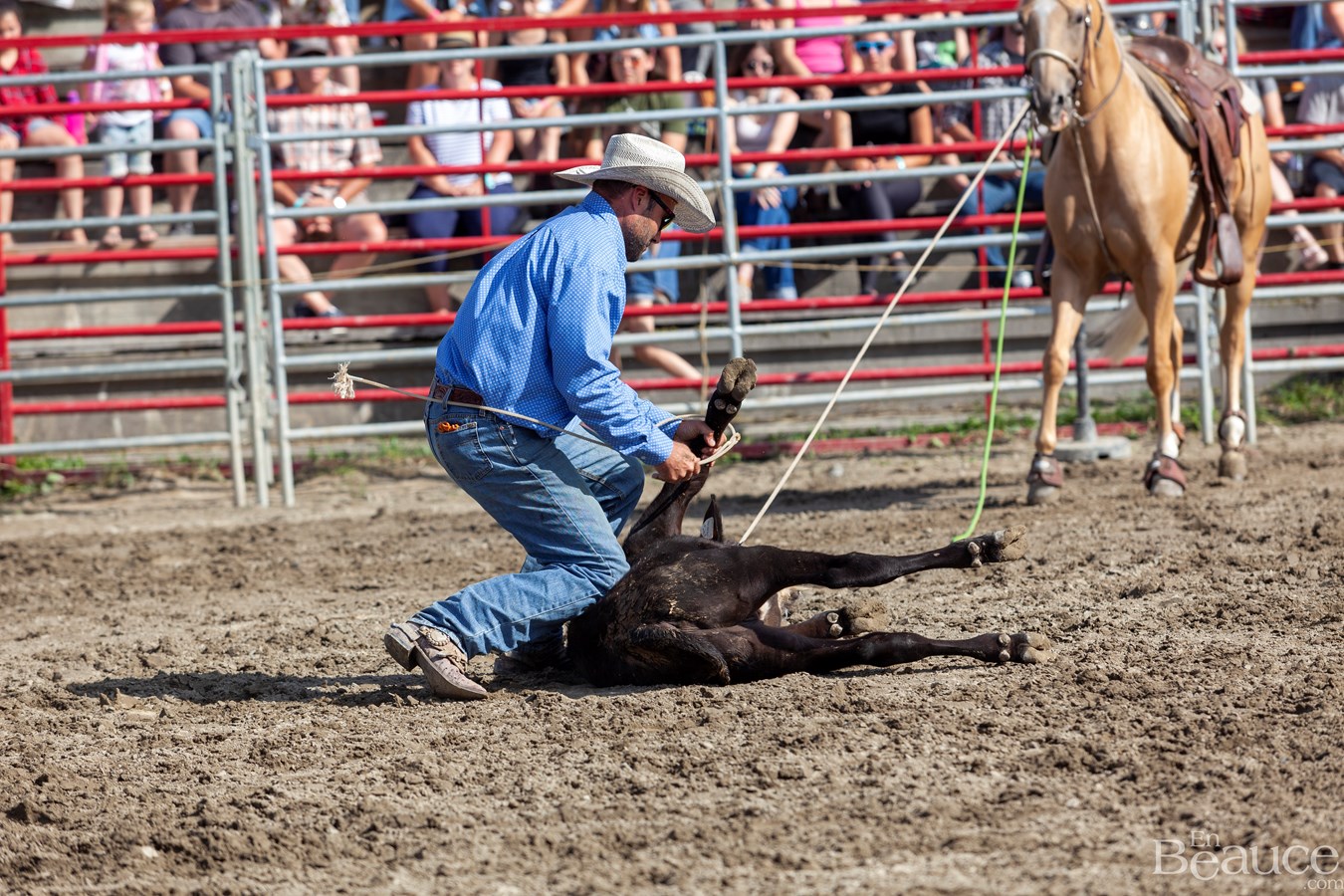 Un dernier rodéo enlevant pour les 43e Festivités Western de Saint-Victor