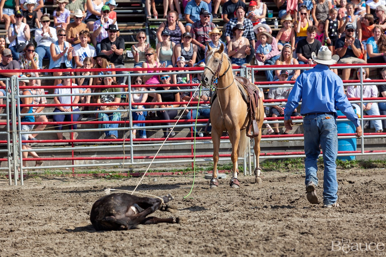 Un dernier rodéo enlevant pour les 43e Festivités Western de Saint-Victor