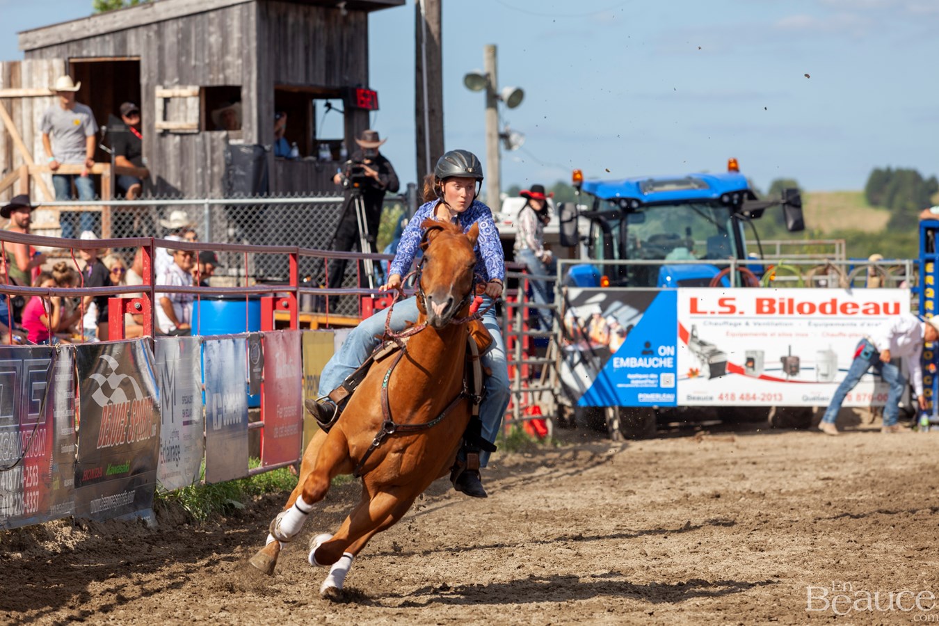 Un dernier rodéo enlevant pour les 43e Festivités Western de Saint-Victor
