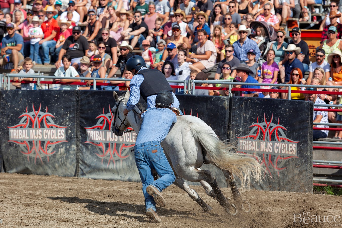 Un dernier rodéo enlevant pour les 43e Festivités Western de Saint-Victor