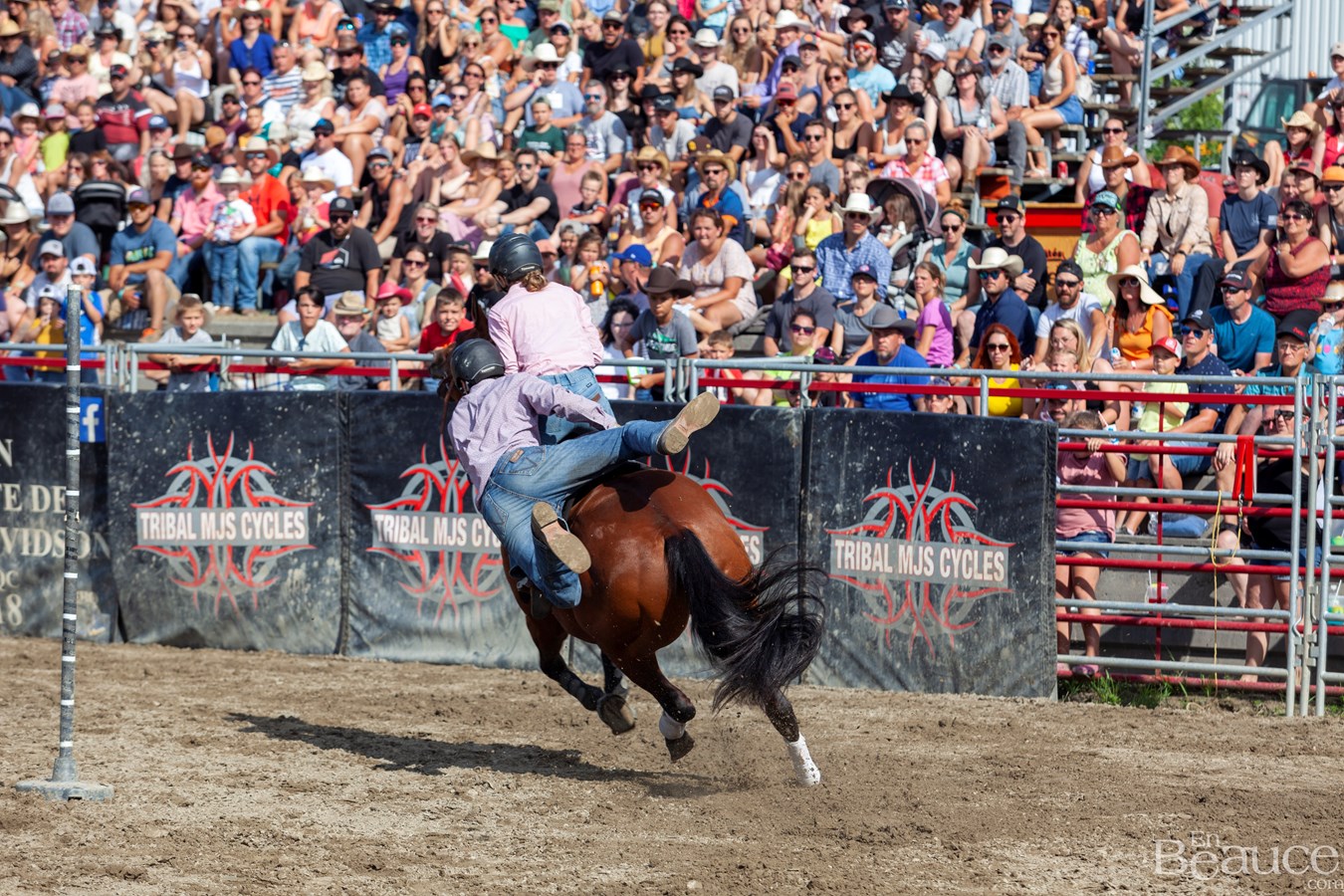 Un dernier rodéo enlevant pour les 43e Festivités Western de Saint-Victor