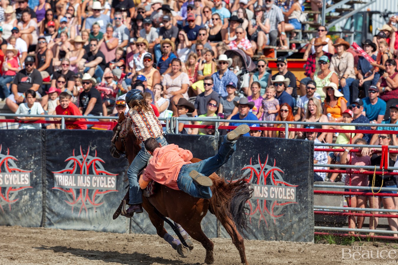 Un dernier rodéo enlevant pour les 43e Festivités Western de Saint-Victor