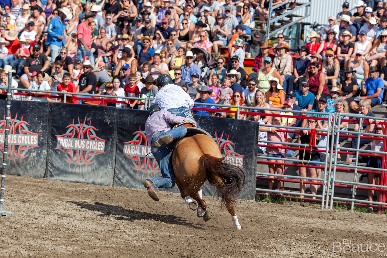 Un dernier rodéo enlevant pour les 43e Festivités Western de Saint-Victor