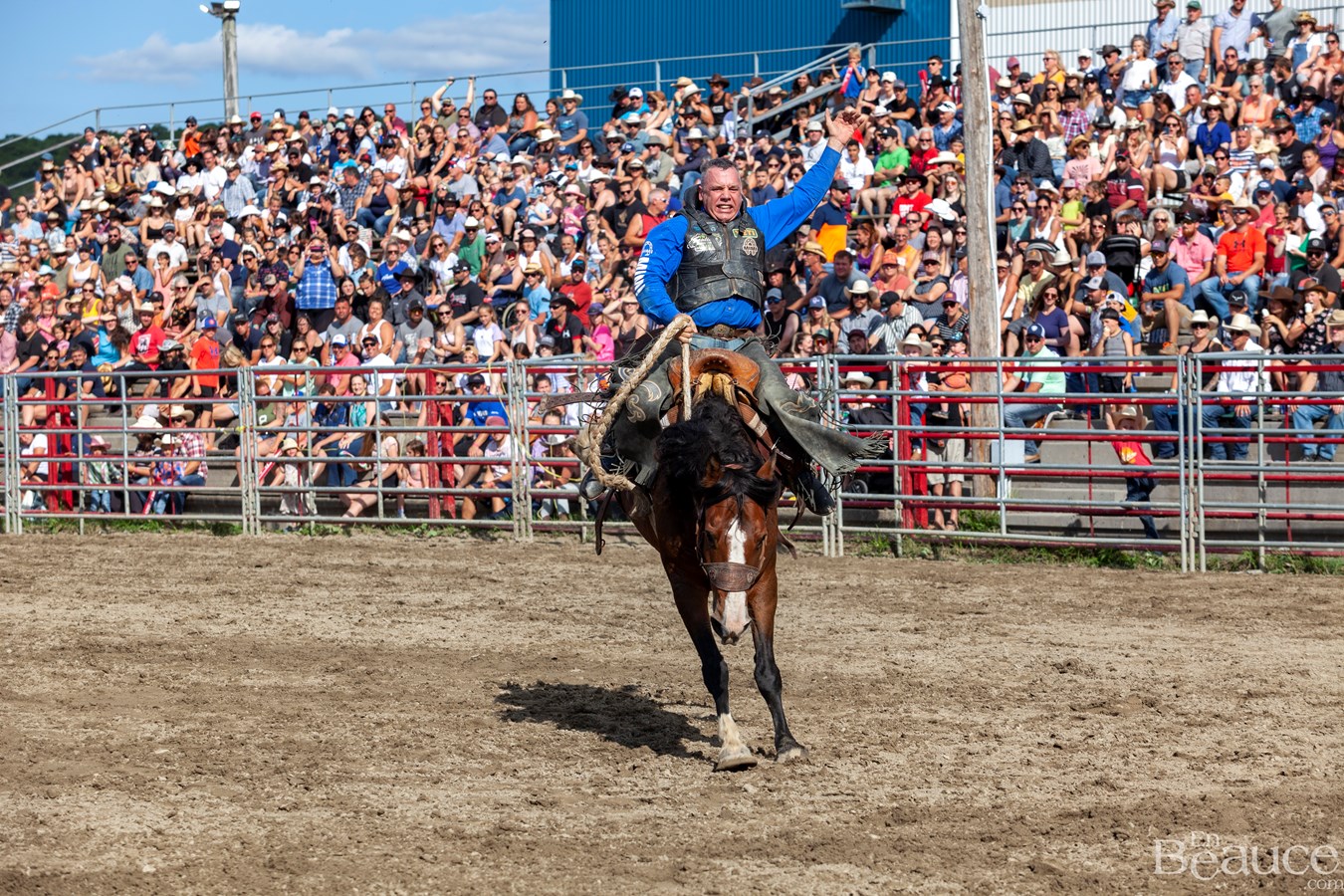 Un dernier rodéo enlevant pour les 43e Festivités Western de Saint-Victor