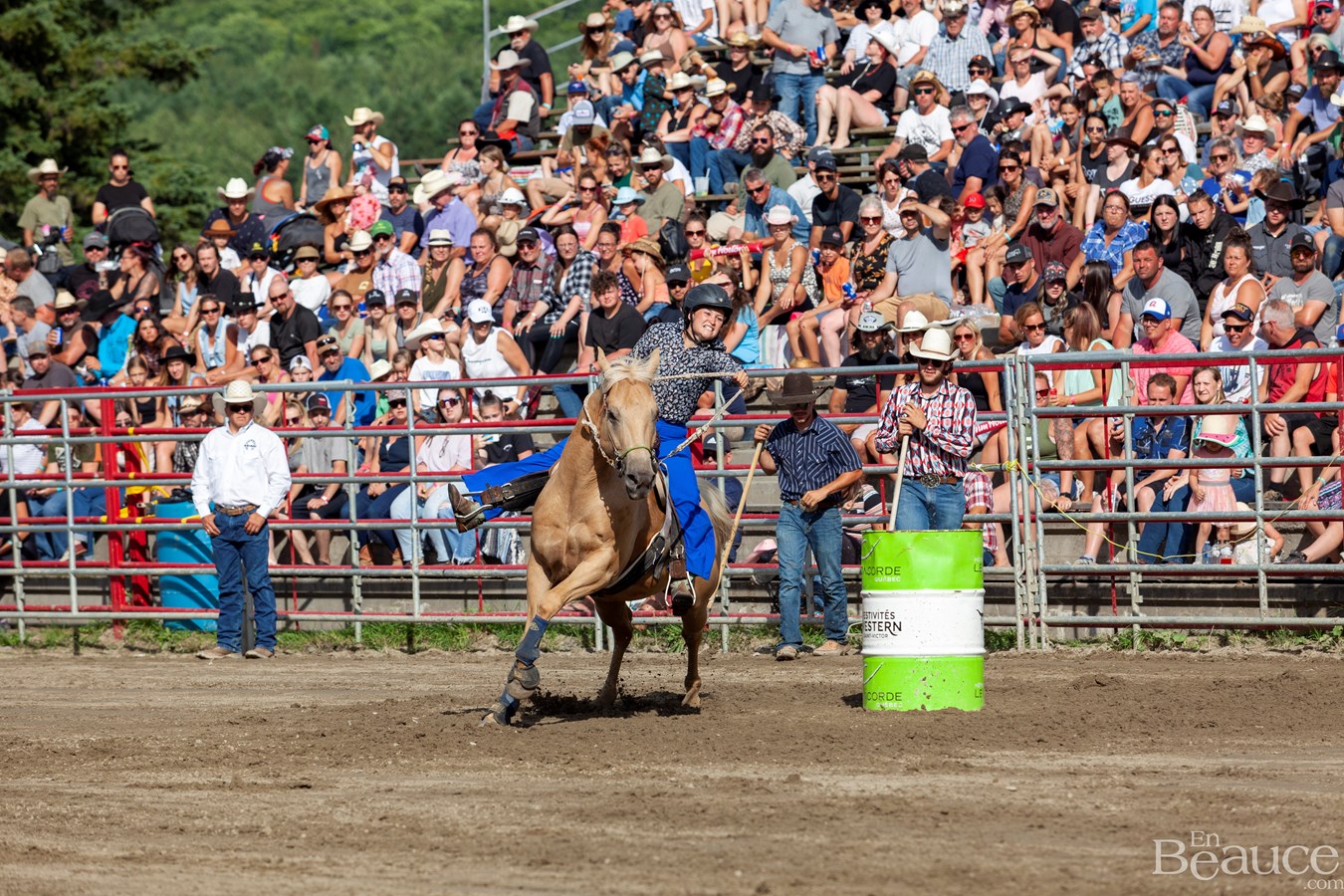 Un dernier rodéo enlevant pour les 43e Festivités Western de Saint-Victor